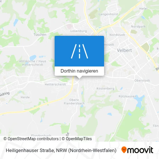 Heiligenhauser Straße Karte