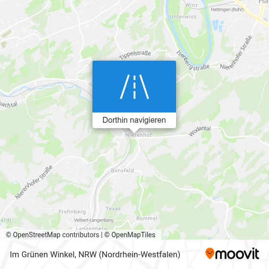 Im Grünen Winkel Karte