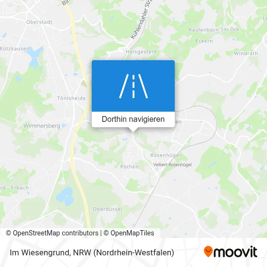 Im Wiesengrund Karte