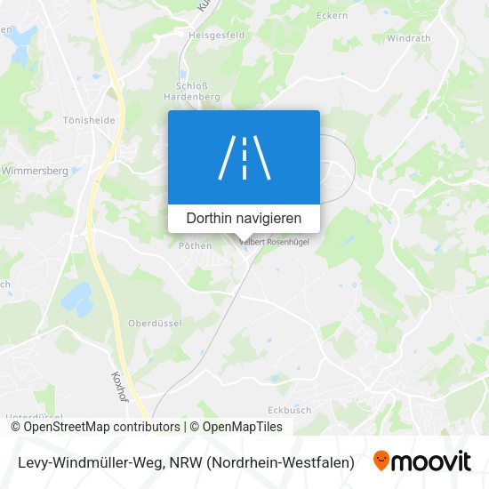 Levy-Windmüller-Weg Karte