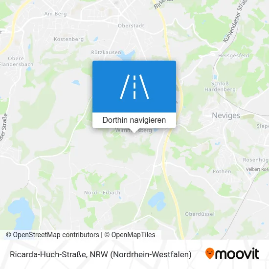 Ricarda-Huch-Straße Karte