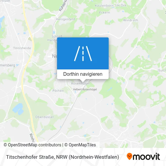 Titschenhofer Straße Karte