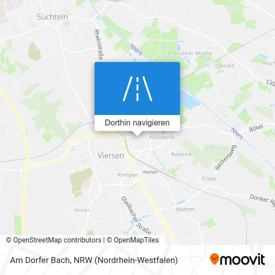 Am Dorfer Bach Karte