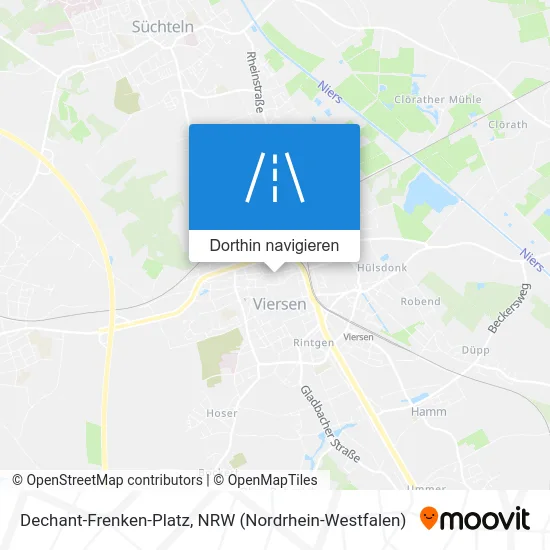 Dechant-Frenken-Platz Karte