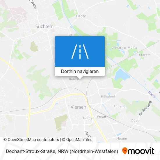 Dechant-Stroux-Straße Karte