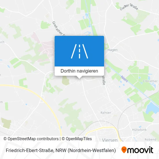 Friedrich-Ebert-Straße Karte