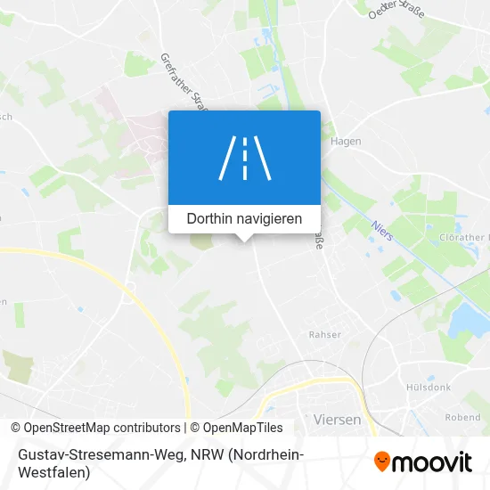 Gustav-Stresemann-Weg Karte