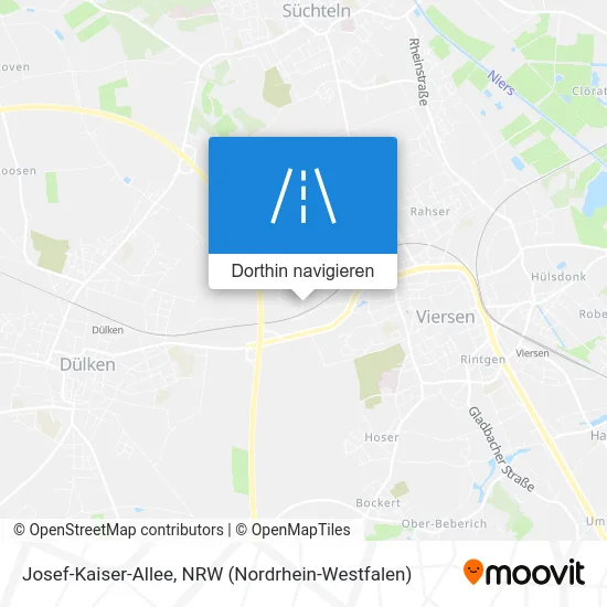 Josef-Kaiser-Allee Karte