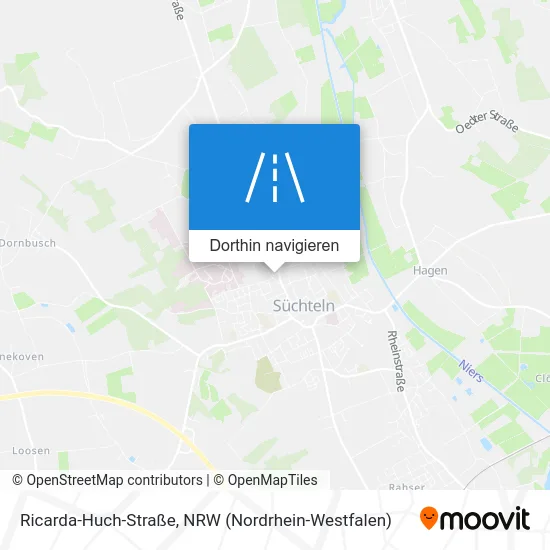 Ricarda-Huch-Straße Karte