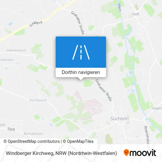 Windberger Kirchweg Karte