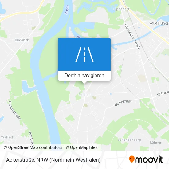 Ackerstraße Karte
