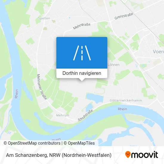 Am Schanzenberg Karte