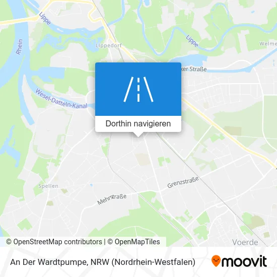 An Der Wardtpumpe Karte