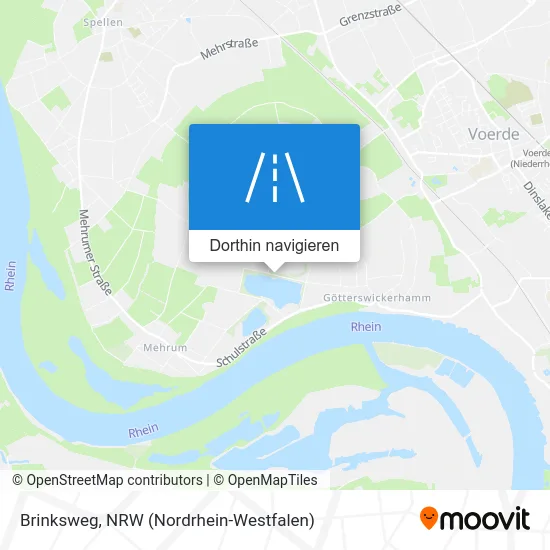 Brinksweg Karte