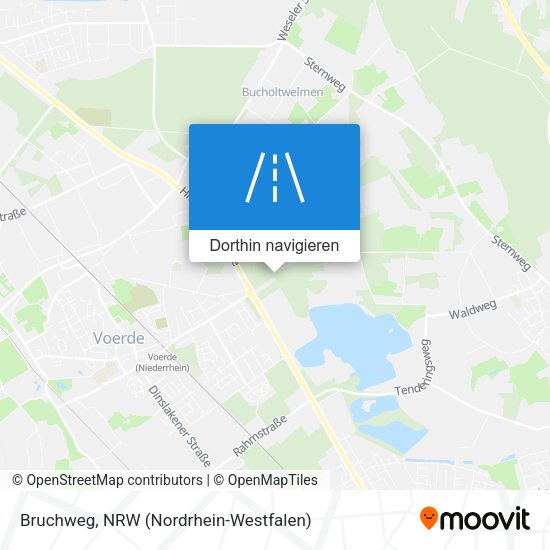 Bruchweg Karte