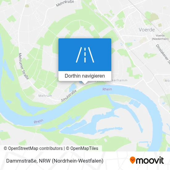 Dammstraße Karte