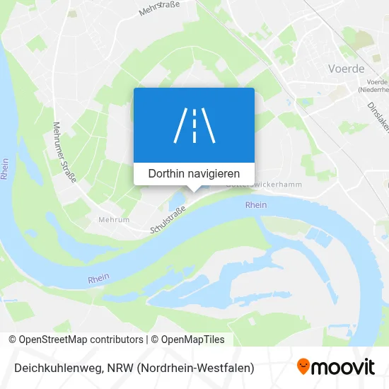 Deichkuhlenweg Karte