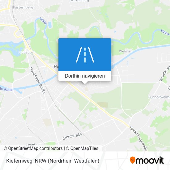 Kiefernweg Karte