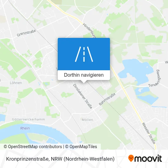 Kronprinzenstraße Karte