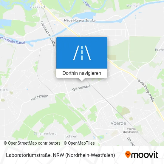 Laboratoriumstraße Karte