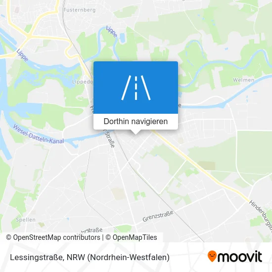 Lessingstraße Karte