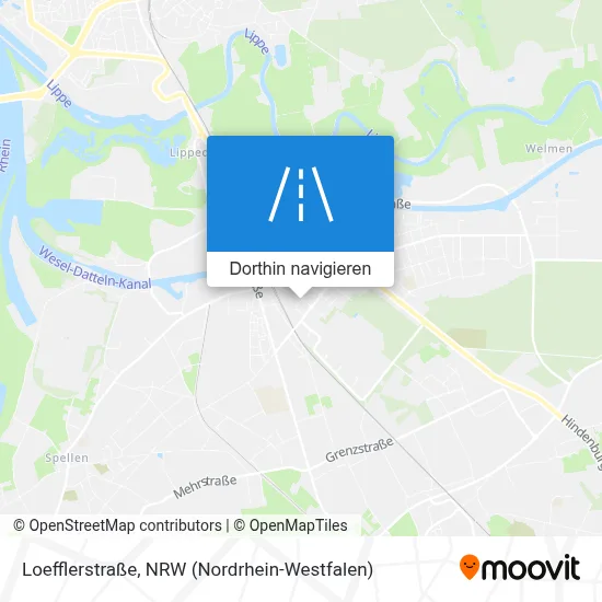 Loefflerstraße Karte