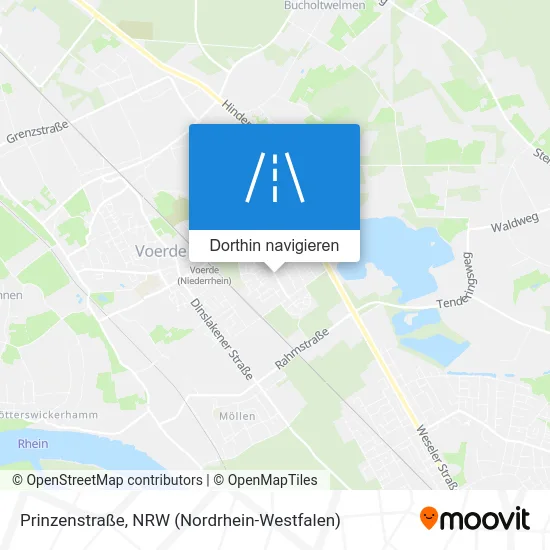 Prinzenstraße Karte