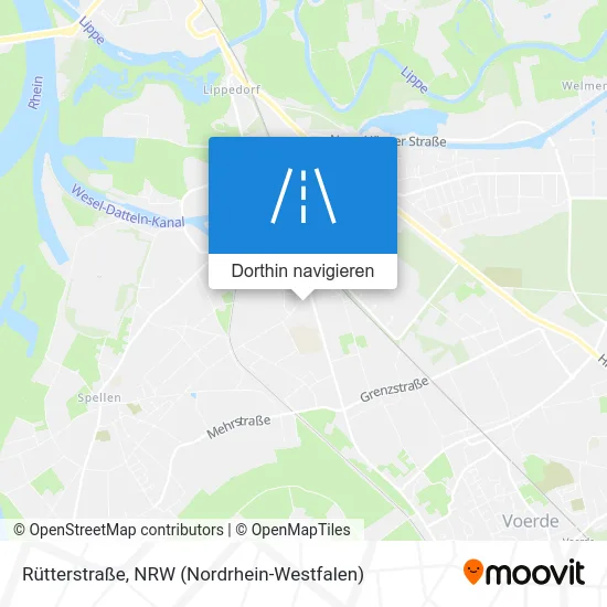 Rütterstraße Karte
