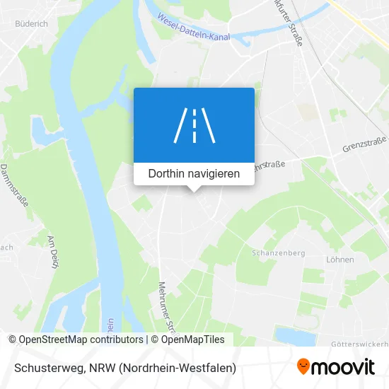 Schusterweg Karte