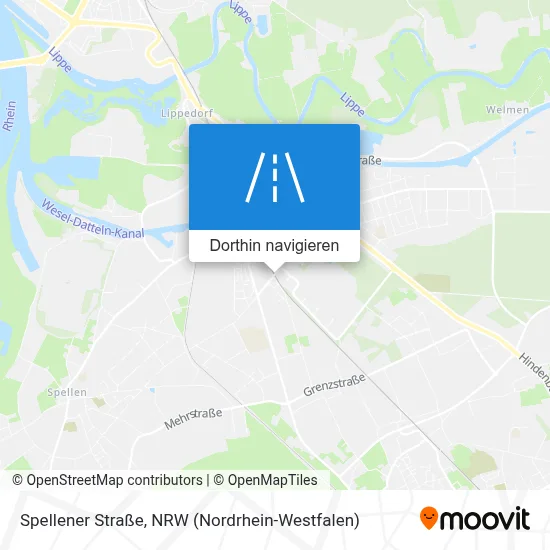Spellener Straße Karte