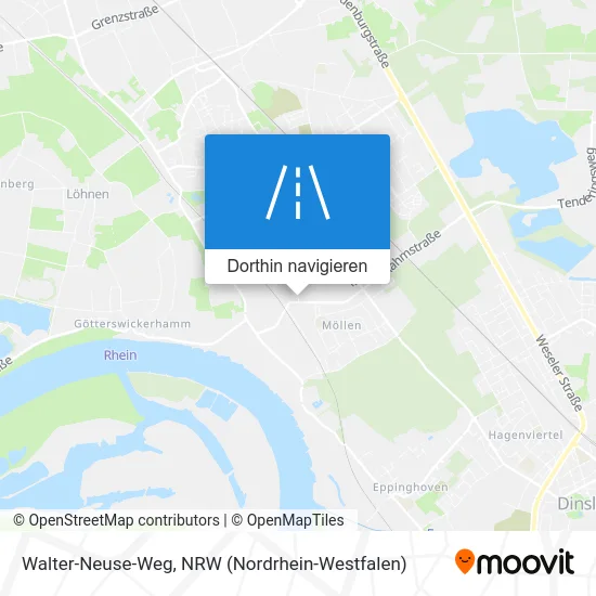 Walter-Neuse-Weg Karte