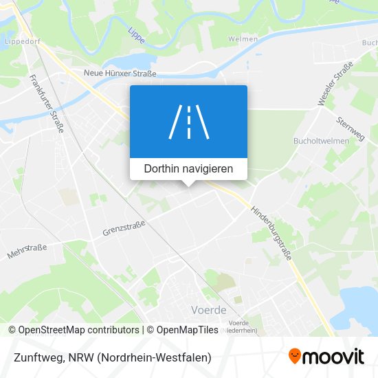 Zunftweg Karte