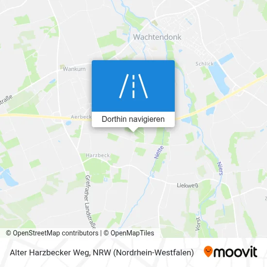 Alter Harzbecker Weg Karte