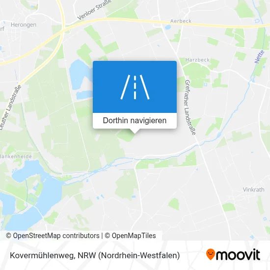 Kovermühlenweg Karte