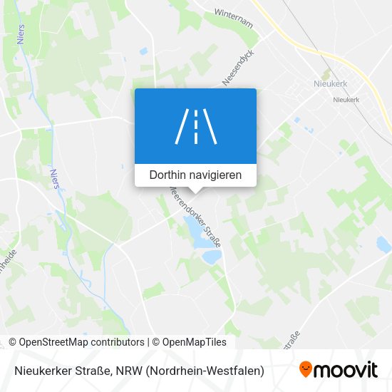 Nieukerker Straße Karte