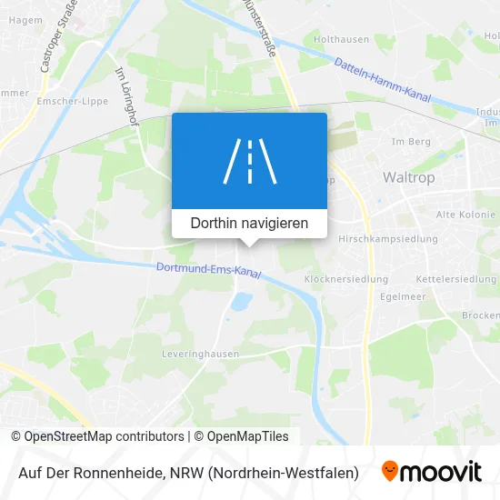 Auf Der Ronnenheide Karte