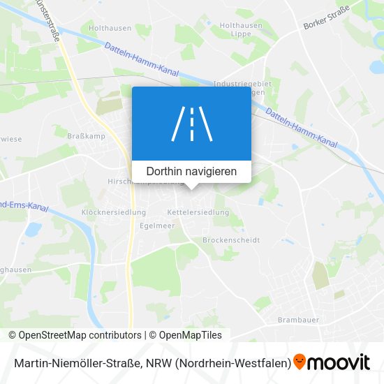 Martin-Niemöller-Straße Karte