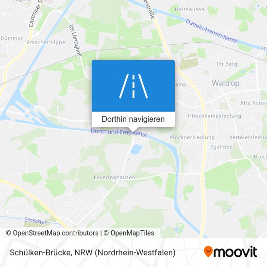 Schülken-Brücke Karte