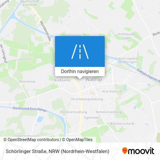 Schörlinger Straße Karte
