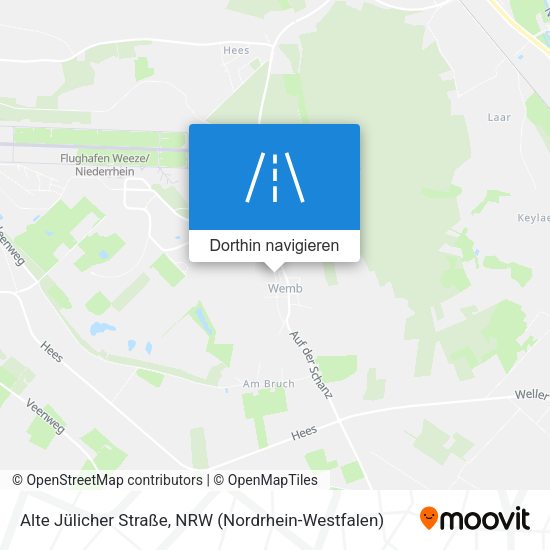 Alte Jülicher Straße Karte