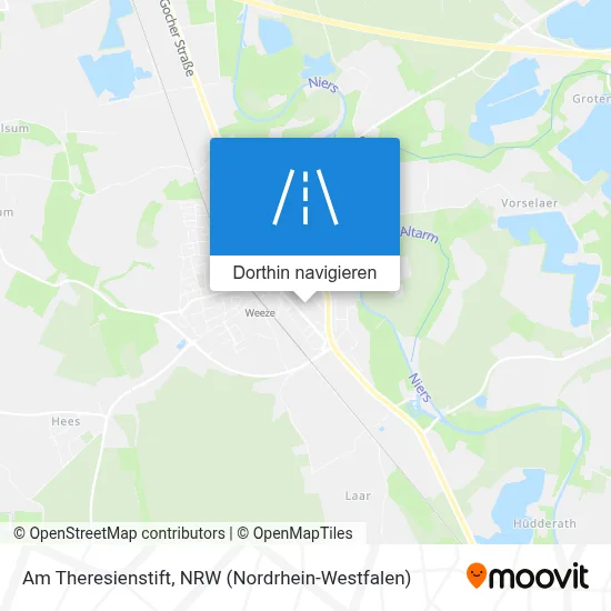 Am Theresienstift Karte