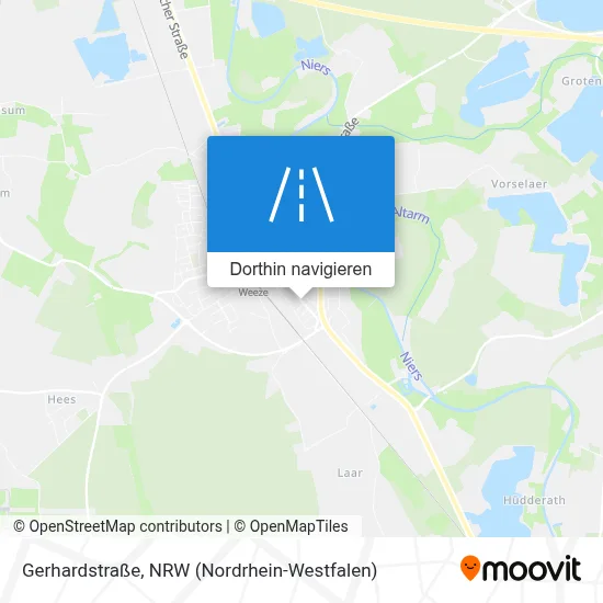 Gerhardstraße Karte