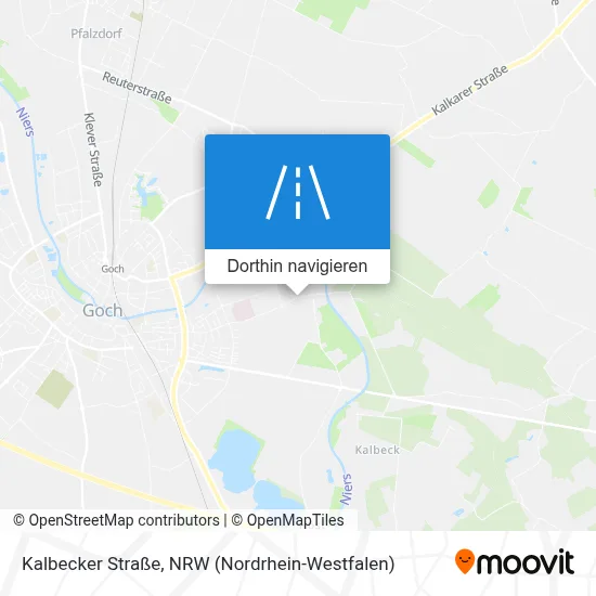 Kalbecker Straße Karte