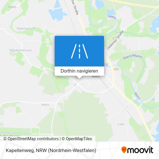 Kapellenweg Karte