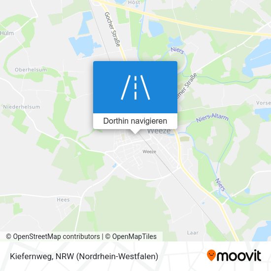 Kiefernweg Karte