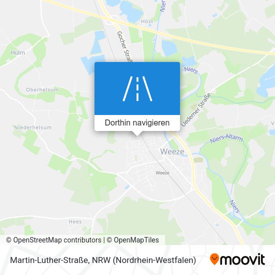 Martin-Luther-Straße Karte