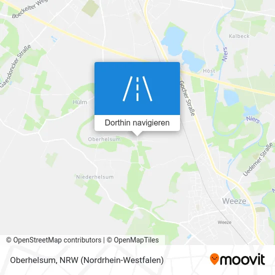 Oberhelsum Karte
