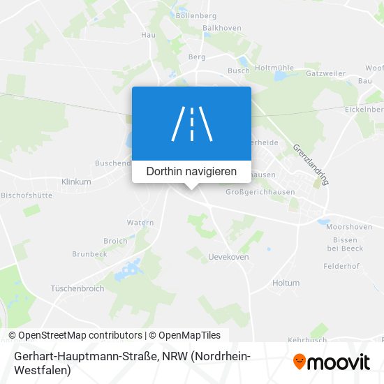 Gerhart-Hauptmann-Straße Karte
