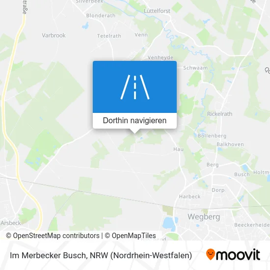 Im Merbecker Busch Karte