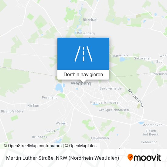 Martin-Luther-Straße Karte